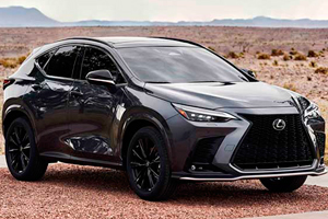 Гибридный Lexus NX оснастили шинами Yokohama