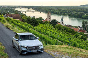 Новый Mercedes E-Class стали поставлять с шинами от Continental