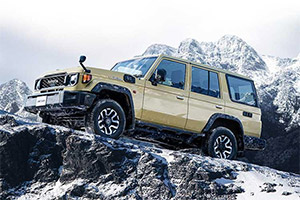 АвтомобильToyota Land Cruiser 70 стали оснащать внедорожными шинами Dunlop