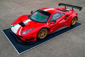 Ferrari 488 GT Modificata выбирает шины Pirelli