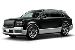 Люксовый внедорожник Toyota Century комплектуется шинами Bridgestone Alenza 001